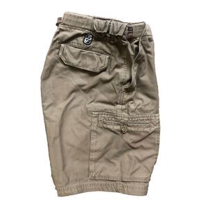 COUNTER CULTURE Vintage Utility Cargo Shorts 34 skater raver hip hop 90s 00s y2k